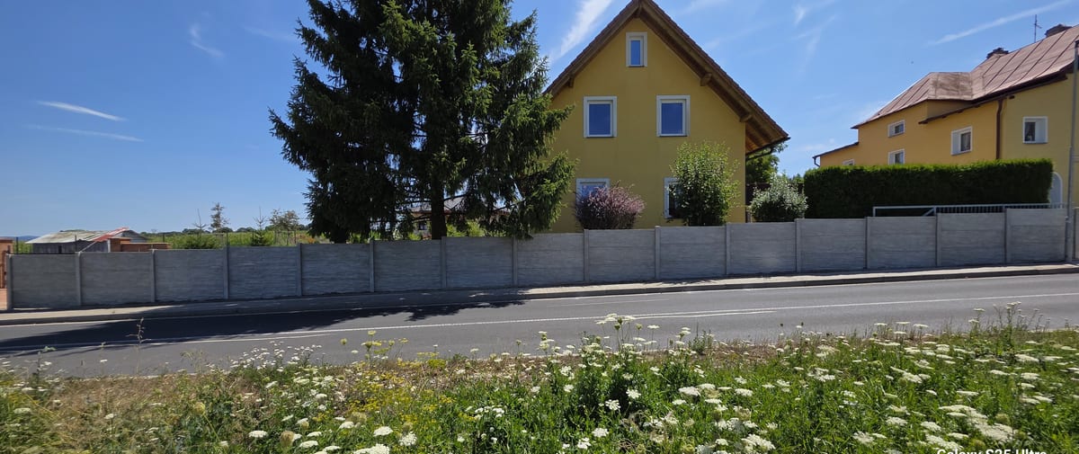 Realizace betonového plotu VM BETON 9