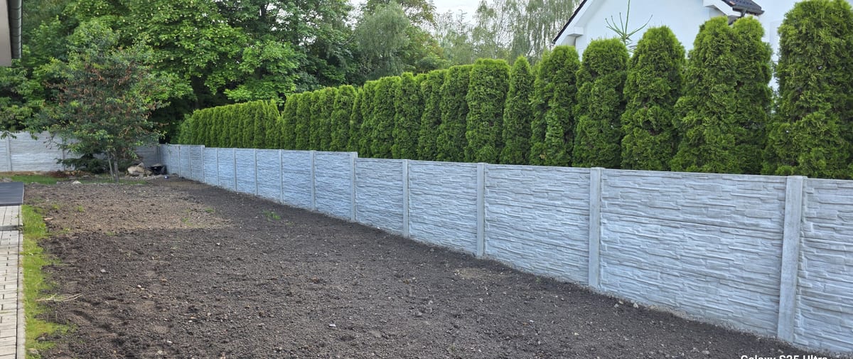 Realizace betonového plotu VM BETON 23