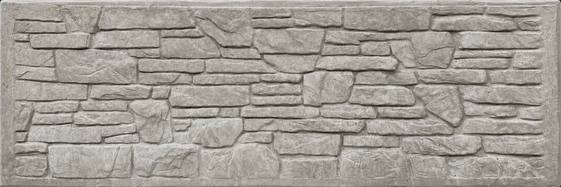 Vzor betonového plotu Břidlice