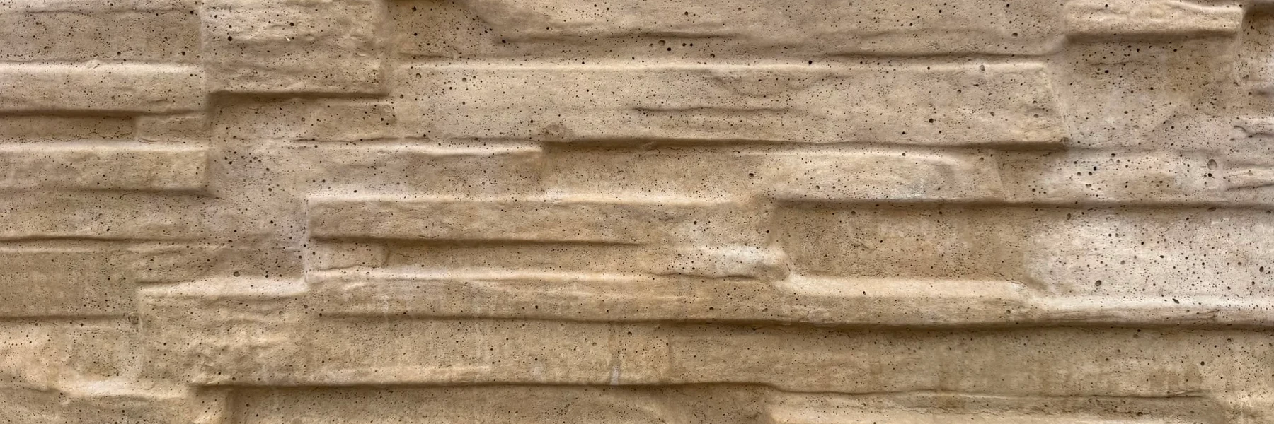 Vzor betonového plotu Štípaný kámen